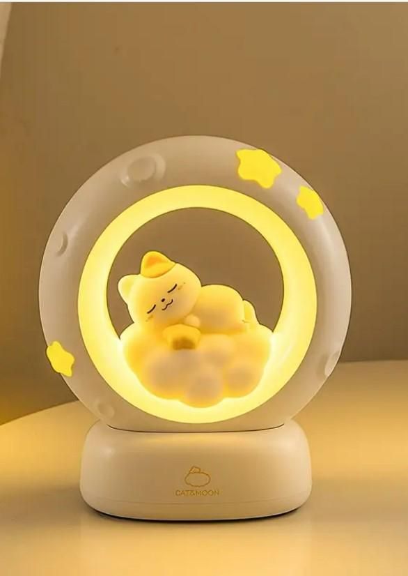 Sleeping Cat LED Night Light Lamp™ with Touch Control - GetLamp